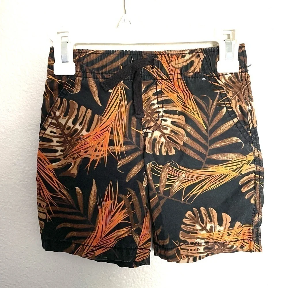 GYMBOREE Hello Havana palm leaves print shorts-3T
